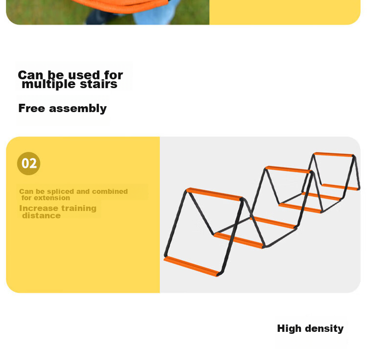 Agility Ladder TaTanice, складная, для тренировок по футболу, для детей, для тренировок на открытом воздухе, подарок на день рождения и Новый год