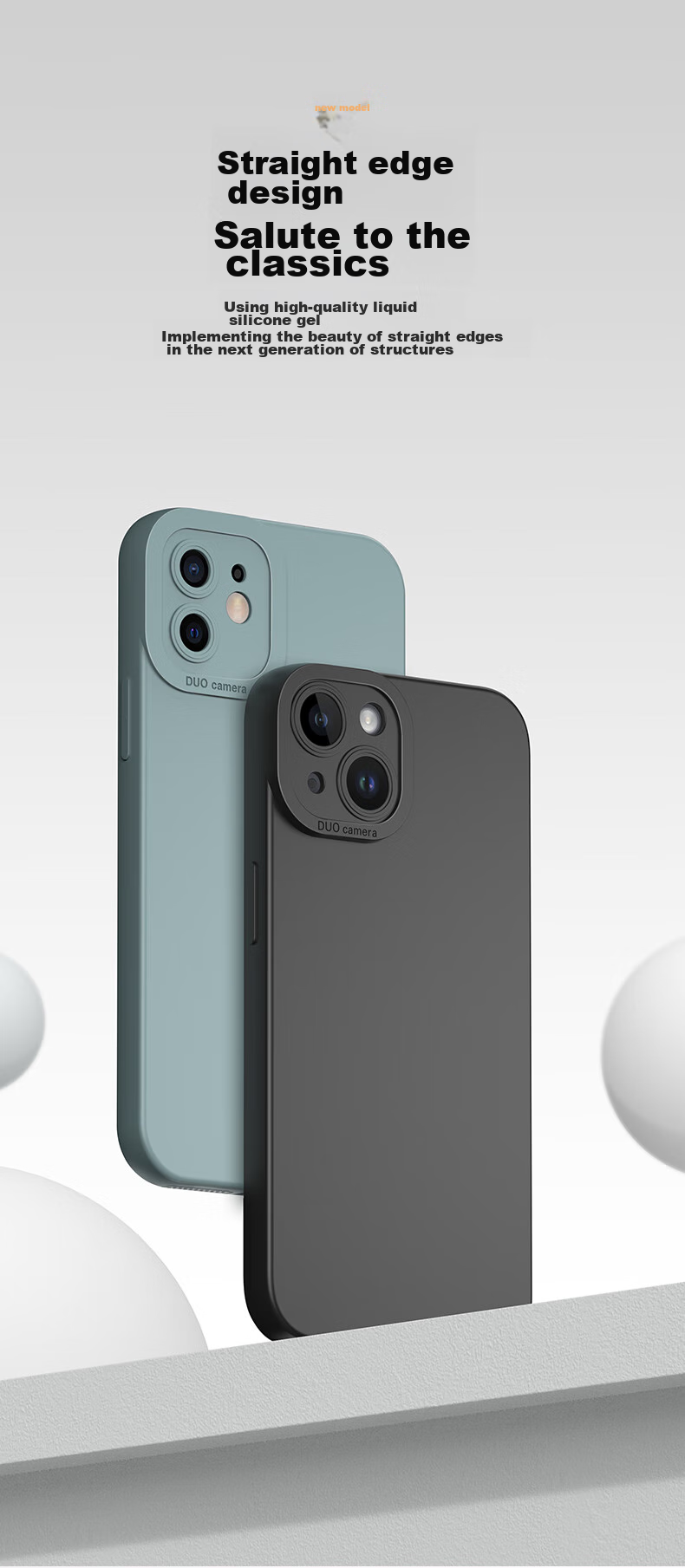 Чехол для Huawei Nova 12 Pro/Ultra HOLDZU "Angel Eyes" Starry Skin-Friendly Silicone, черный
