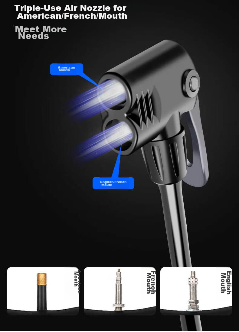 Велосипедный насос Move iron, портативный, ручной, высокое давление, для велосипедов, автомобилей, электромотоциклов