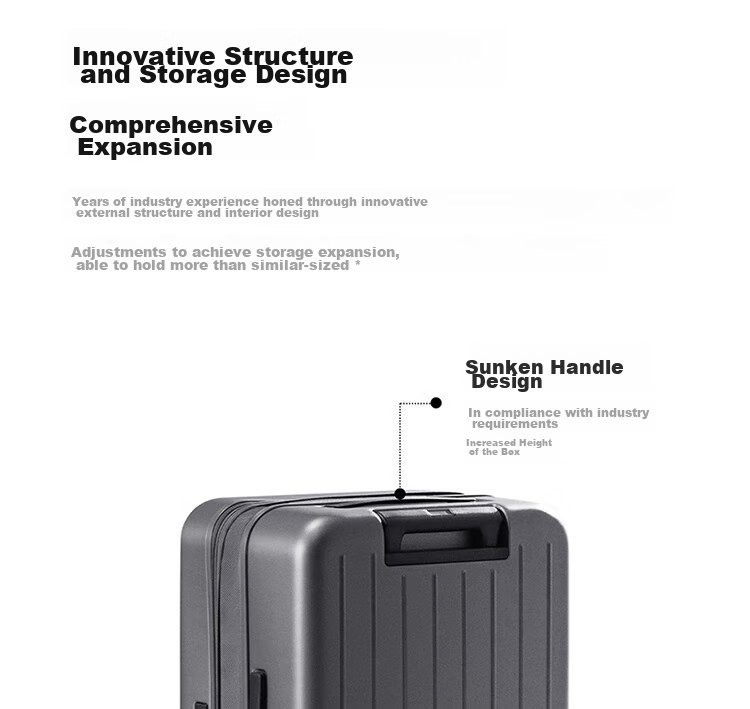 Чемодан Xiaomi Mijia Luggage, 24-дюймовый расширяемый, с поворотными колесами, дорожный чемодан для мужчин и женщин, большой вместимости, с кодовым замком, синий