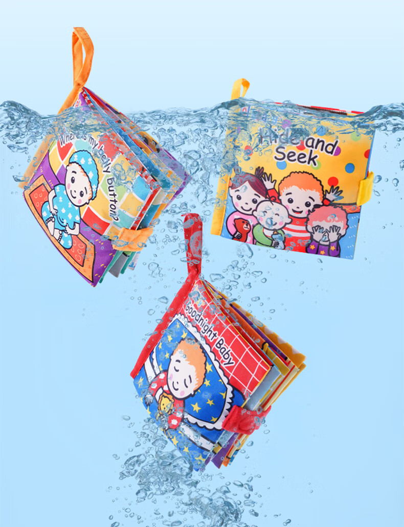 Книжка-игрушка развивающая Jollybaby