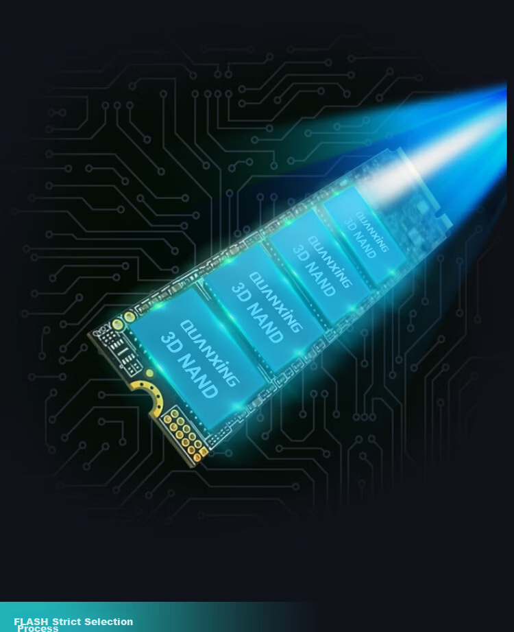 SSD накопитель QUANXING N700 M.2 NVMe PCIe 4.0, 1 ТБ