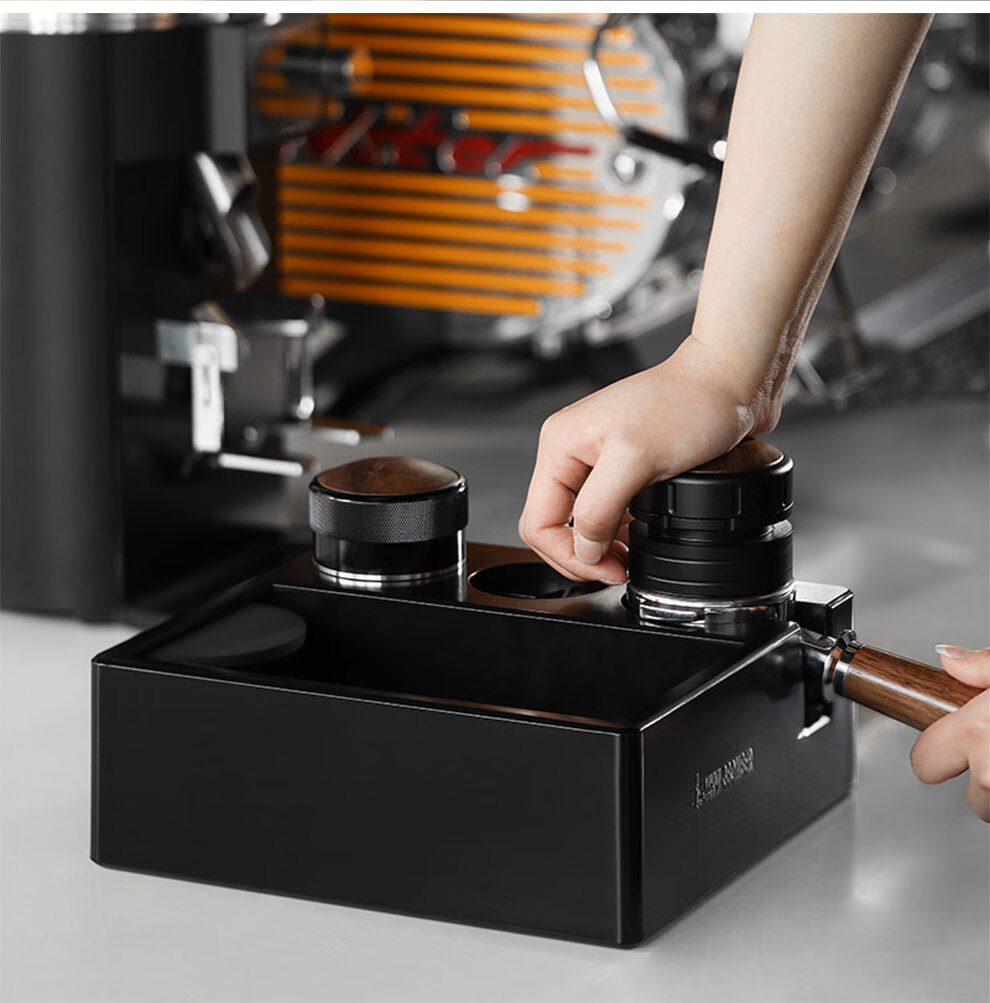 MHW-3BOMBER Набор аксессуаров для кофемашины, многофункциональная кофемолка с подставкой, темпер для эспрессо, емкость для хранения молотого кофе, 58 мм