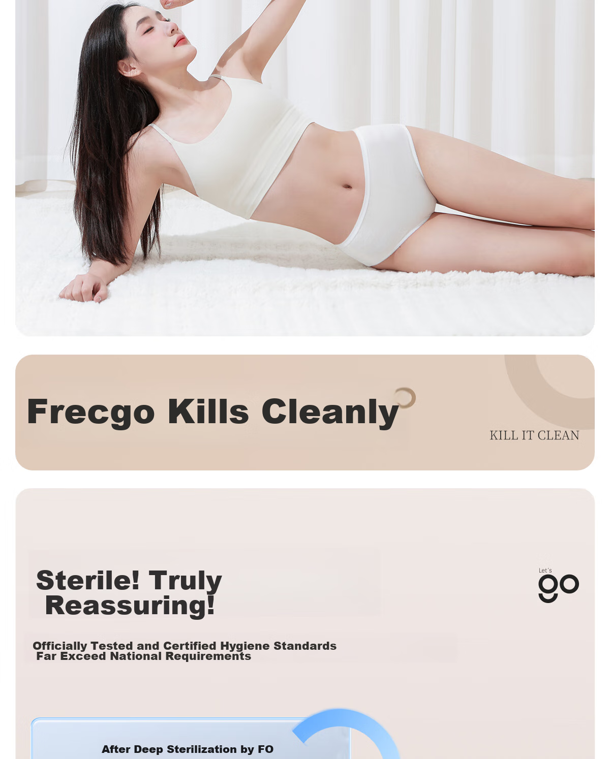 Одноразовые женские трусы Freego, хлопок, без стирки, 5 шт. в индивидуальной упаковке, для ежедневного использования, стерилизованные, для путешествий, деловых поездок, беременных и послеродовых женщин, белые, размер M