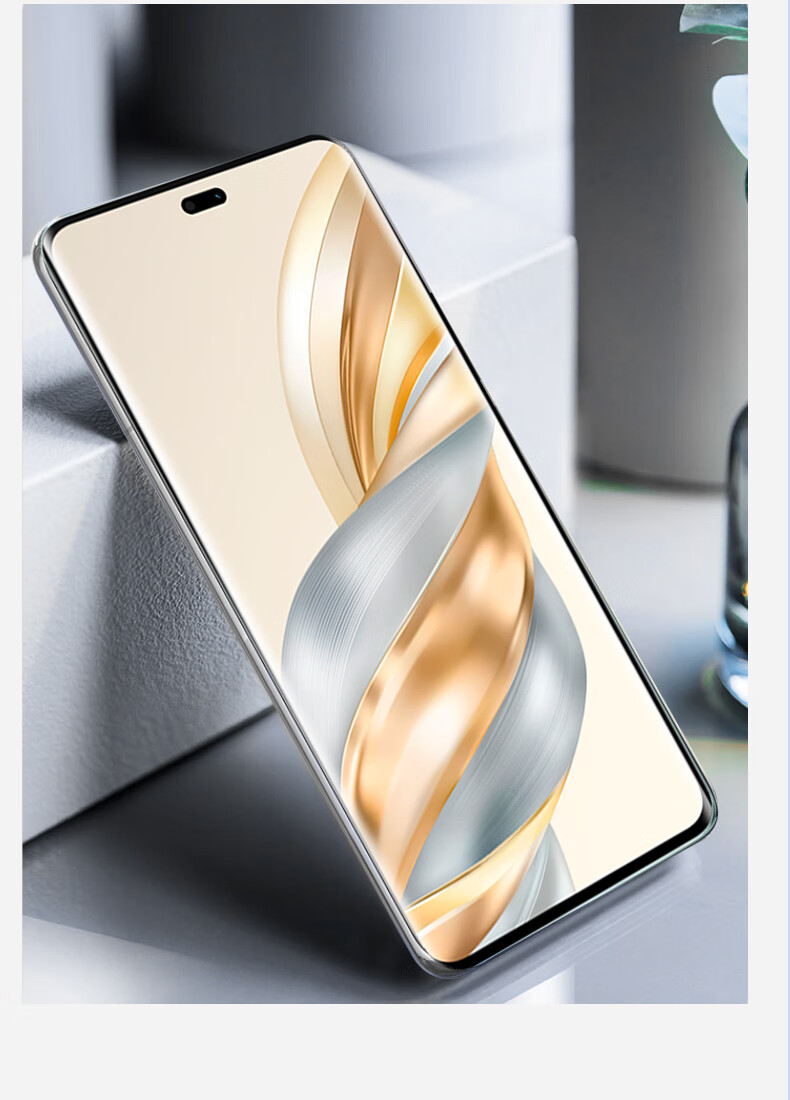 Защитное стекло для экрана Smorss для Honor X60 Pro, полное покрытие, изогнутое, высокой четкости, антицарапающее, антиотпечатки пальцев, цельностеклянная пленка