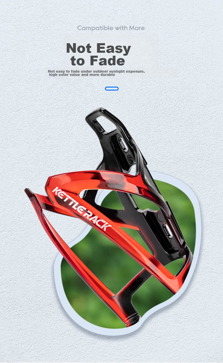 Держатель для бутылки воды Move Iron, для горного или шоссейного велосипеда, черный