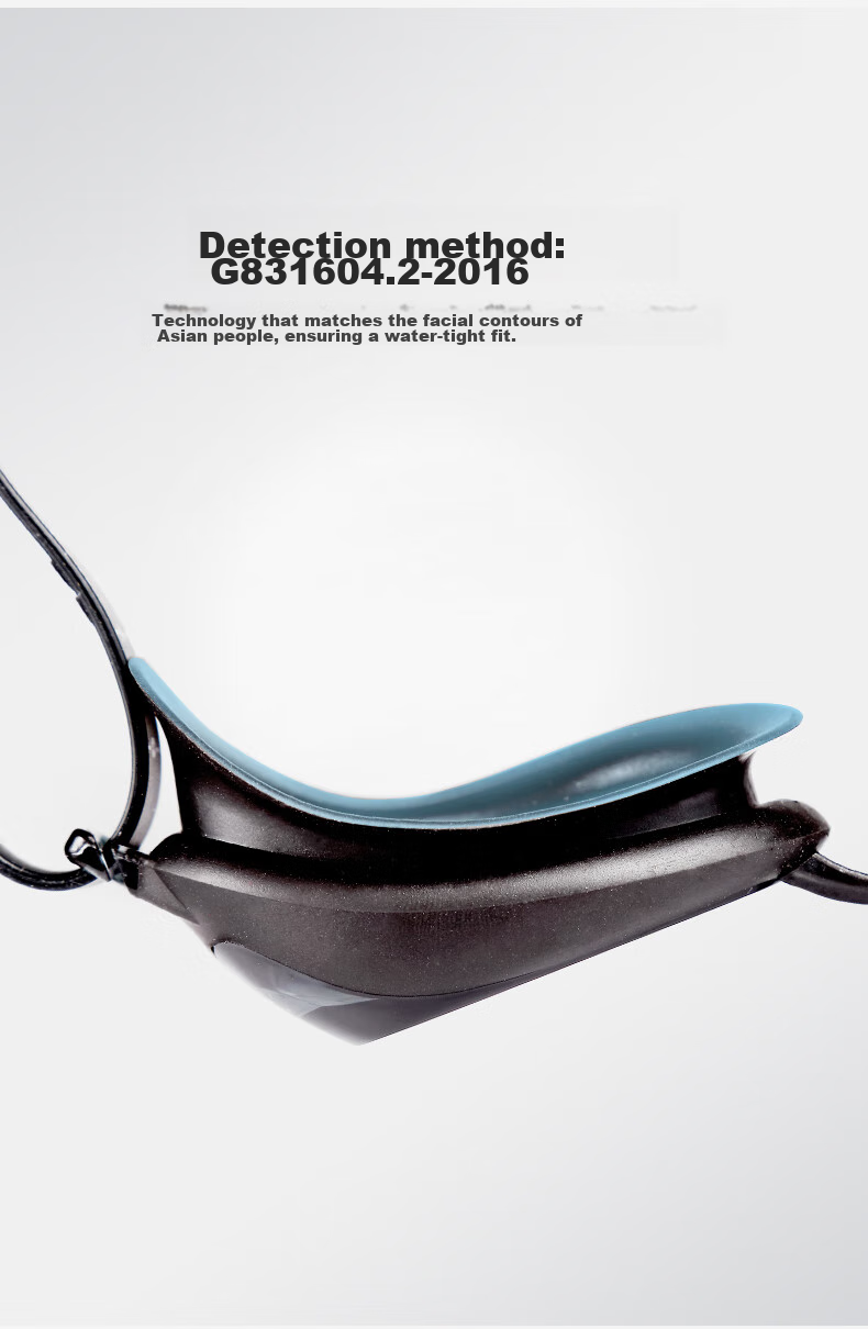 Очки для плавания Speedo Myopia, профессиональные, противотуманные, защита от солнца, водонепроницаемые, серо-дымчатые, -5.50 диоптрий