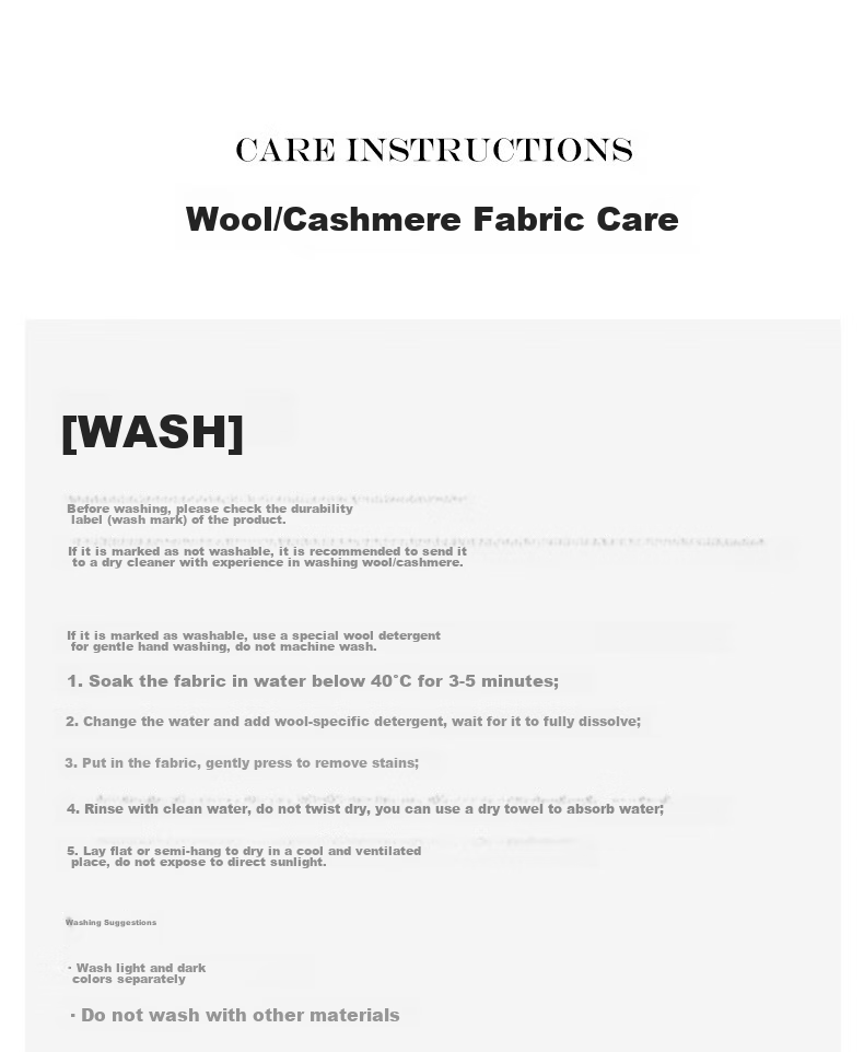 Шарф Wanshili WENSLI из 100% шерсти для женщин, зимний, модель "Маленький мир", размер 160x20 см, цвет "Коричневый сандал"