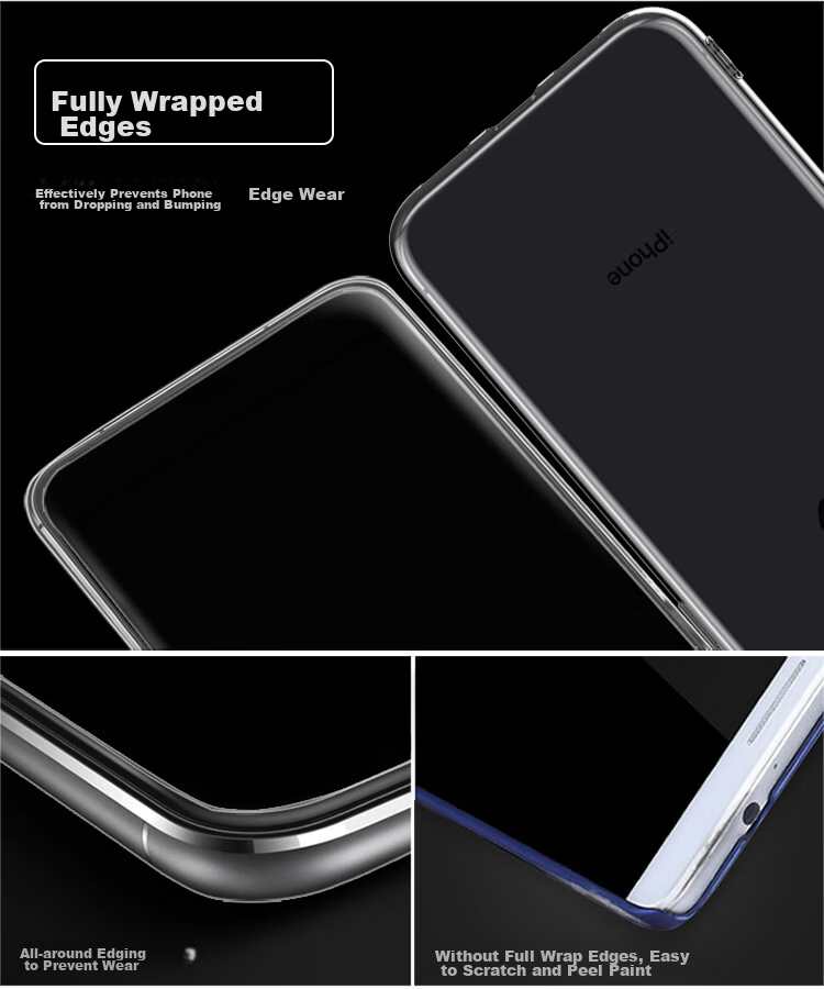 Чехол для iPhone 7 Plus/8 Plus ESCAPE, прозрачный, силиконовый, противоударный, простой стиль