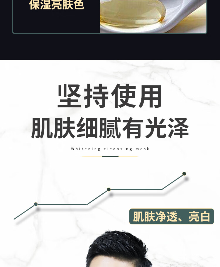 赫恩（H&E）冰海泥清洁美白泥膜150g男女通用清洁面膜吸附油污清洁毛孔