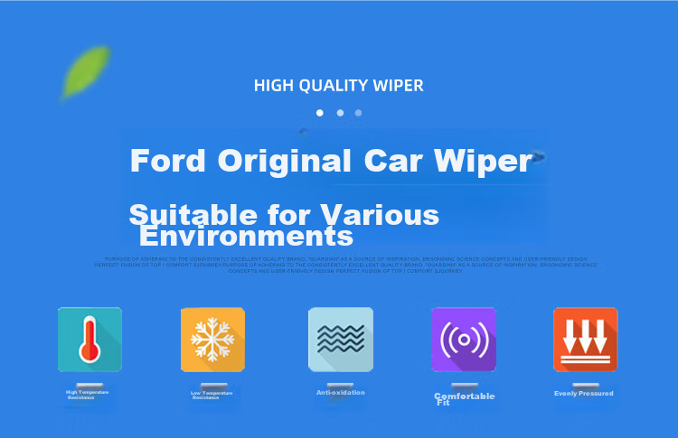 Дворники Aoye для Ford Fiesta 2009-2012, бескаркасные, оригинальный размер, 1 пара, 26+15 дюймов