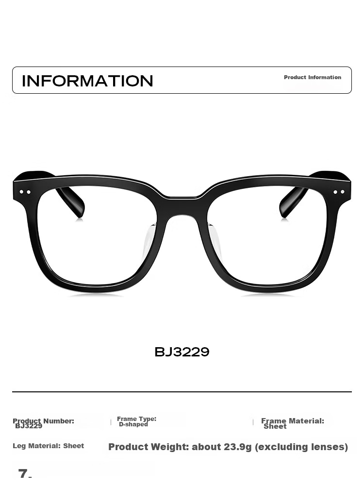 Очки для зрения BOLON BJ3229B10, унисекс, квадратная форма, черные