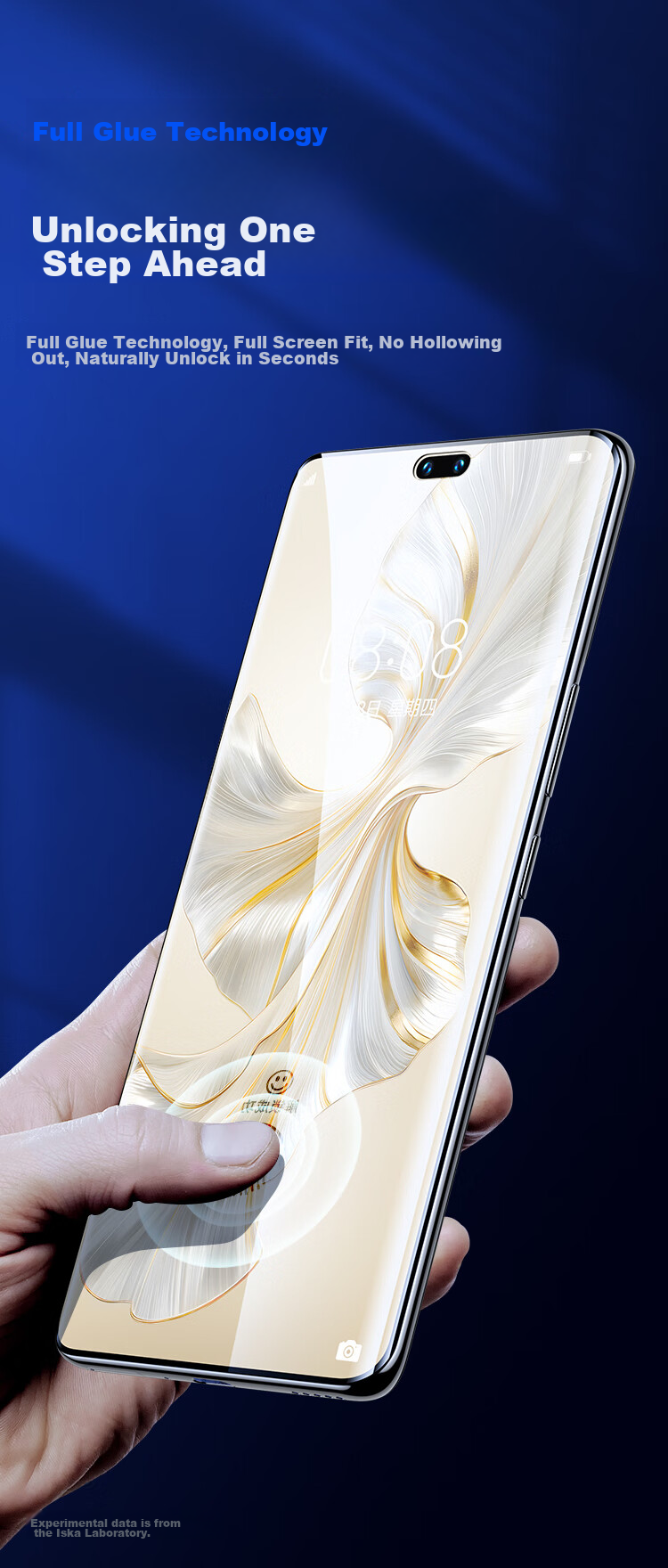 Защитная гидрогелевая пленка Yisika для Honor 200Pro/100Pro/90pro/80pro, полноэкранная, нано-пленка, 2 шт. в комплекте. Высокая четкость, защита от отпечатков пальцев.