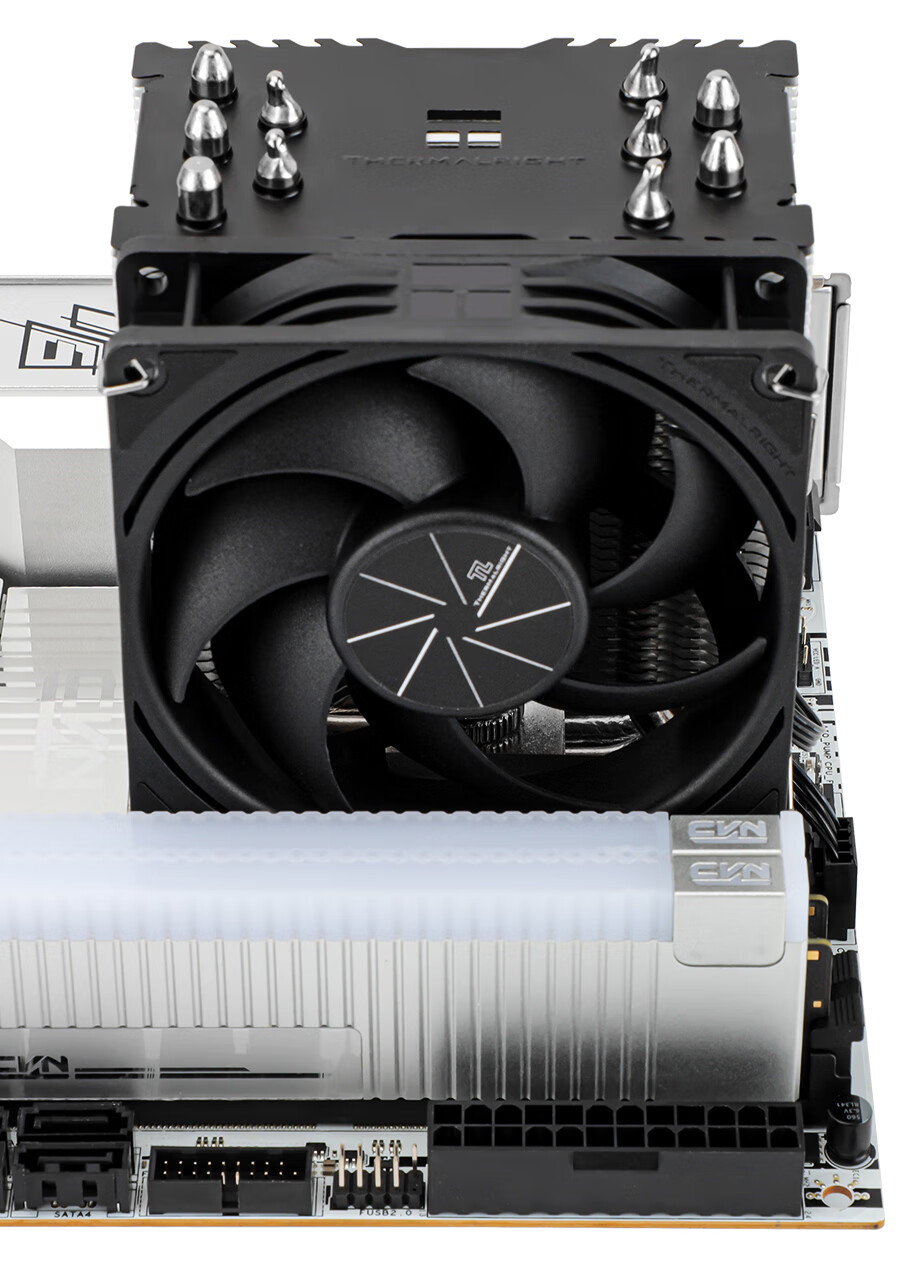 Кулер для процессора Thermalright Assassin King 90 V2, воздушное охлаждение, 5 тепловых трубок, высота 125 мм, для Intel LGA1700/1851/115X/1200/2011/2066, AMD AM4/AM5