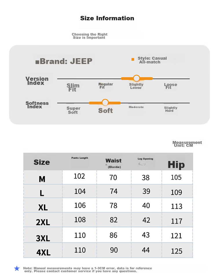 Мужские брюки JEEP, карго, осенне-зимние, повседневные, свободного кроя, из 100% хлопка, черные, размер 3XL