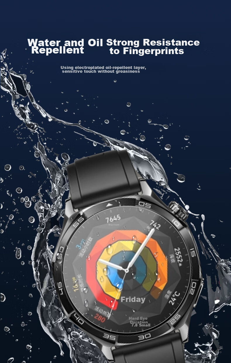 Защитная пленка Smorss для Huawei Watch GT6/GT5 46 мм, 2 шт.