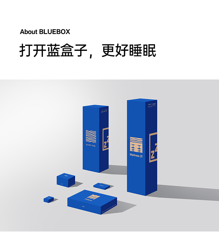 蓝盒子记忆棉弹簧床垫Z1压缩双人家用软硬垫席梦思五星酒店定制 白色 150*200cm