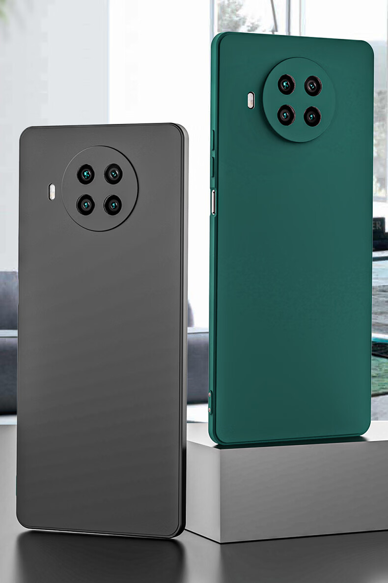 Чехол HotFire для Xiaomi Redmi Note 9 Pro, защита объектива, матовый силикон, противоударный, лавандовый серый