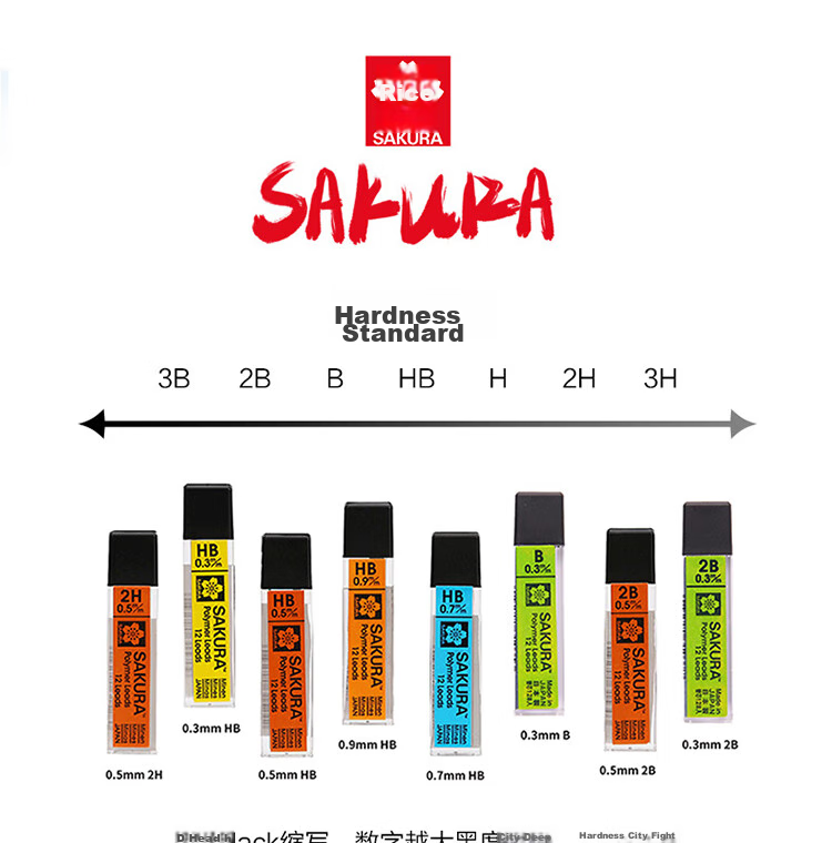 Стержни для механического карандаша