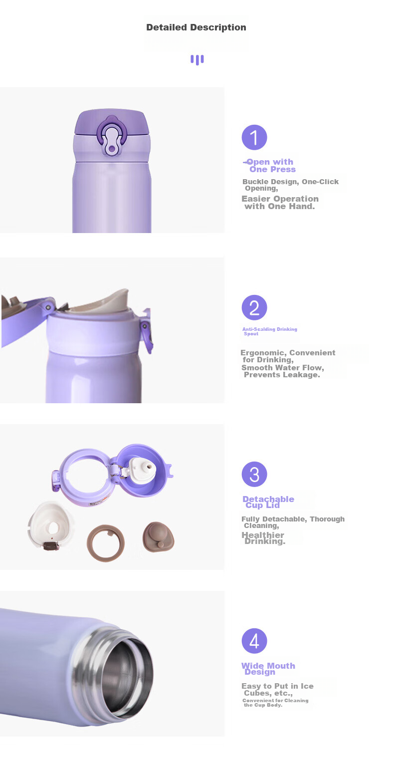 Термос THERMOS JNL-503, 500 мл, черный, для мужчин и женщин, отличный подарок на день рождения и Новый год
