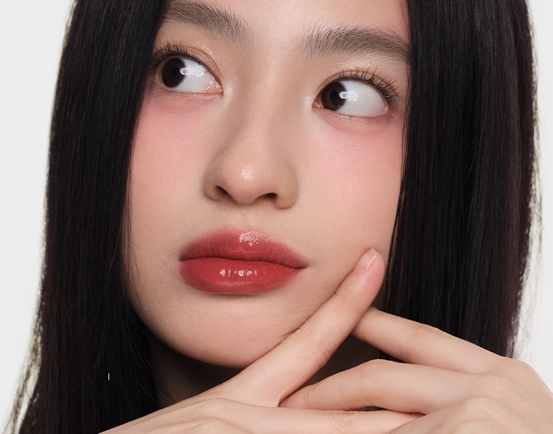 Joocyee酵色苹果之心持妆晶冻口红#525晚熟柚木3.5g 情人节礼物送女友