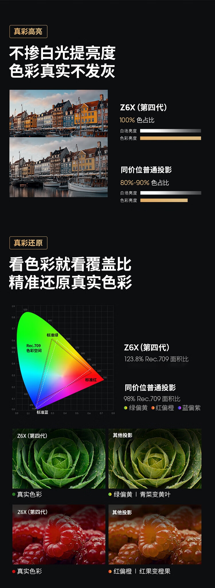极米（XGIMI） NEW Z6X投影仪家用 投影机卧室 智能投影 0.33”DMD 全自动梯形校正 NEW Z6X 标准版