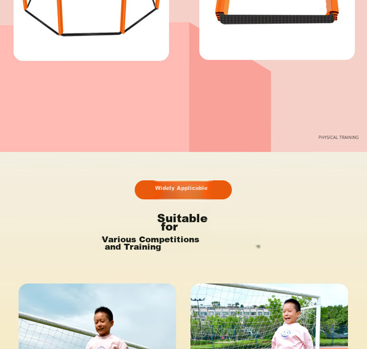 Agility Ladder TaTanice, складная, для тренировок по футболу, для детей, для тренировок на открытом воздухе, подарок на день рождения и Новый год