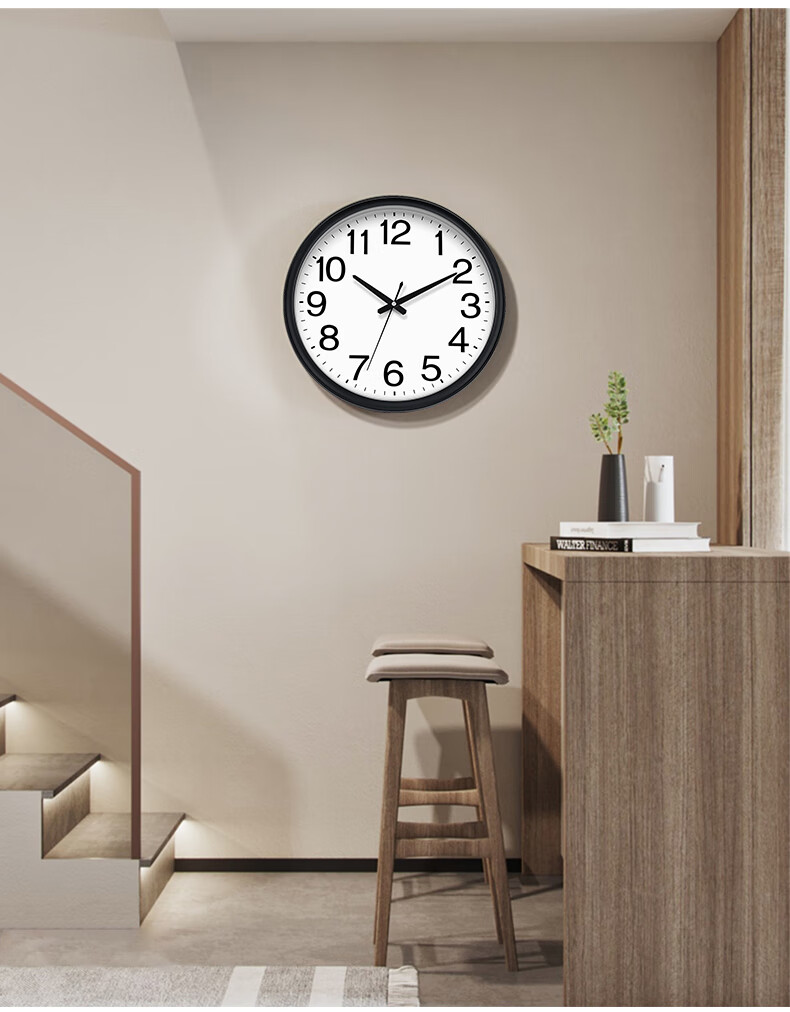 Настенные часы Timess, креативные, для гостиной, дома, кварцевые, 30 см