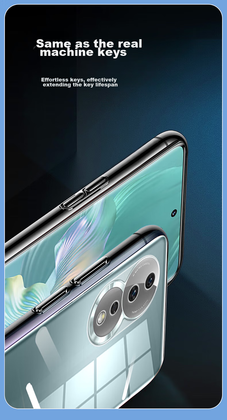 Чехол для Honor 80 KOOLIFE, прозрачный, противоударный, с защитой камеры, из ТПУ