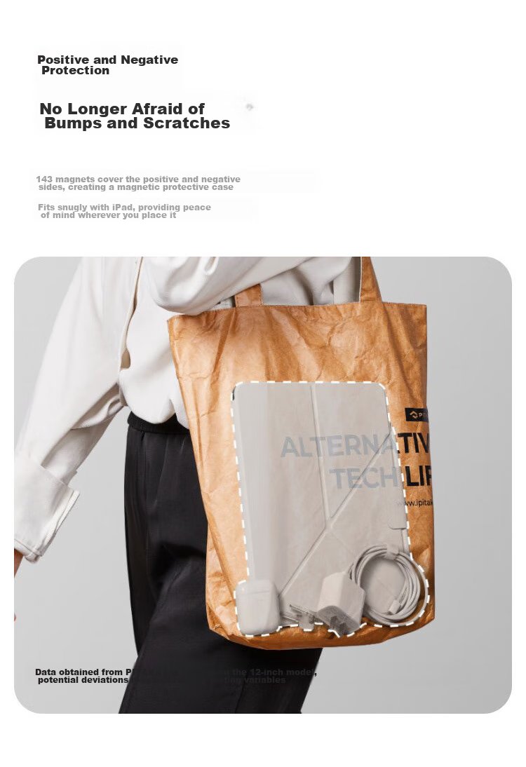 Чехол PITAKA MagEZ Folio 2 для Apple iPad Pro 11 дюймов (2022-2018) / iPad Air 7/6/5, синий