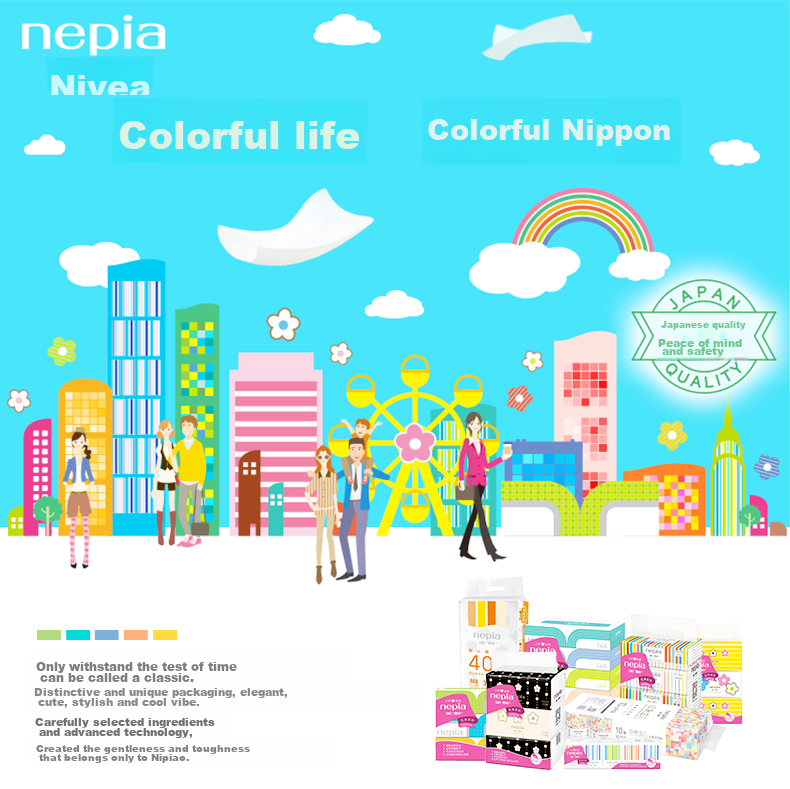 Бумажные салфетки Nepia Classic Series, 2-слойные, 150 листов в пачке, 5 пачек, тонкая упаковка, бытовые салфетки