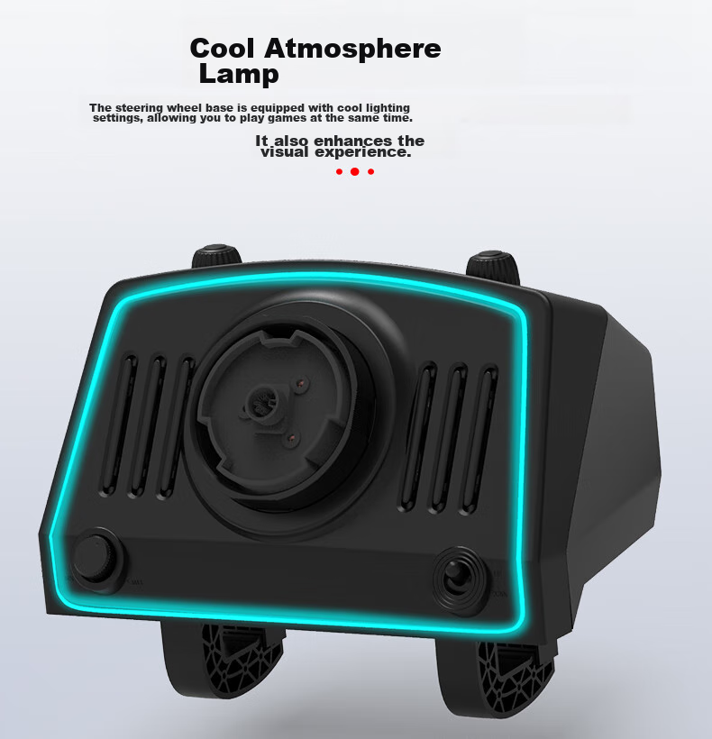Игровой руль KETENG G30 с углом поворота 1080°, симуляция гонок с обратной связью, совместим с ПК/PS4/Xbox/Android/Switch