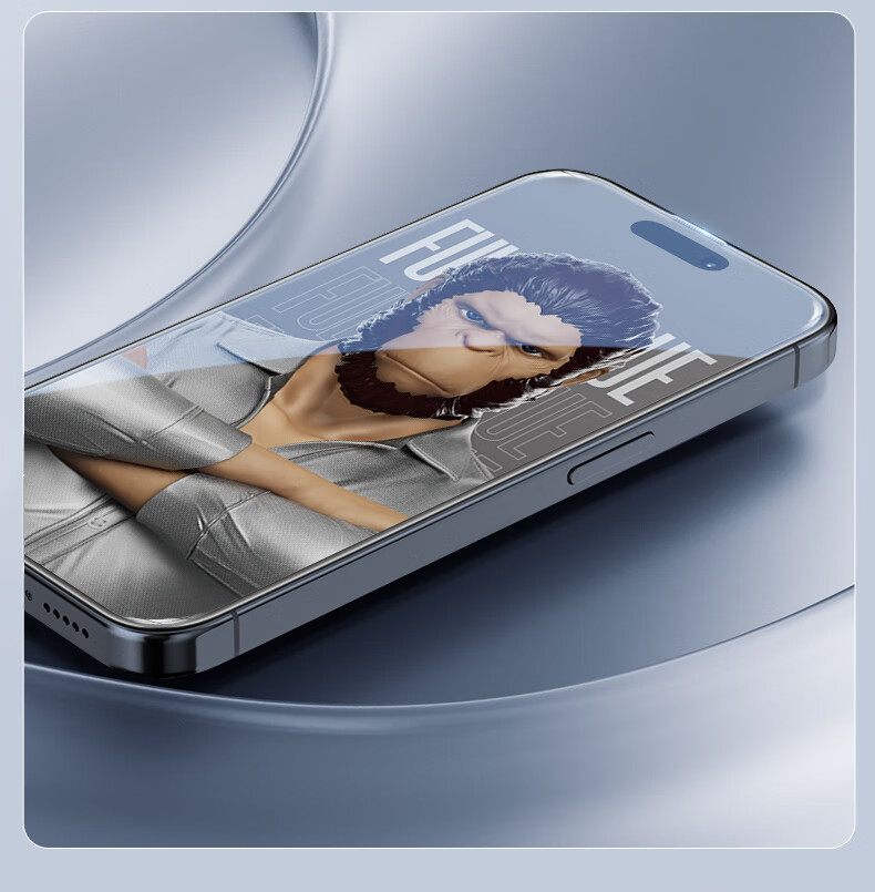 Защитное стекло Lanxingxiansheng для iPhone 15 Pro Max, полноэкранное, HD, антибликовое, противоударное