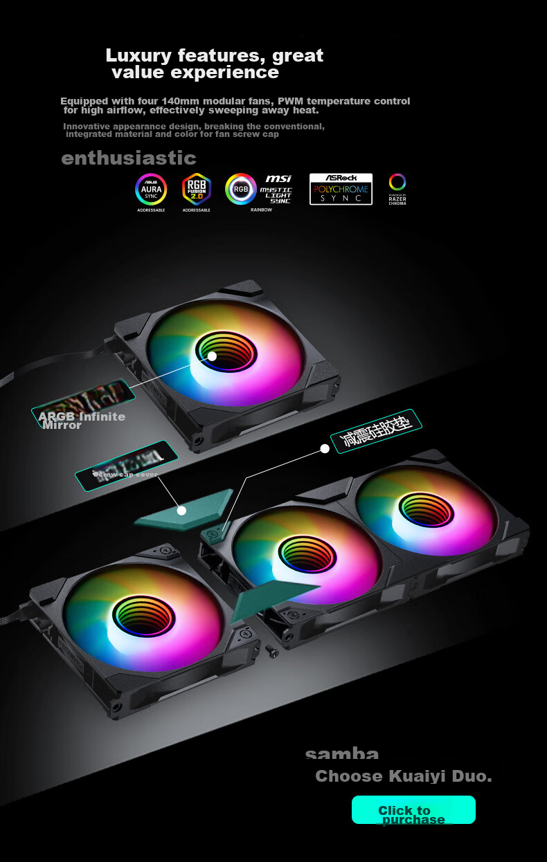 Компьютерный корпус PHANTEKS G400A Black Mid-Tower ATX, с боковым окном, черного цвета, с поддержкой водяного охлаждения