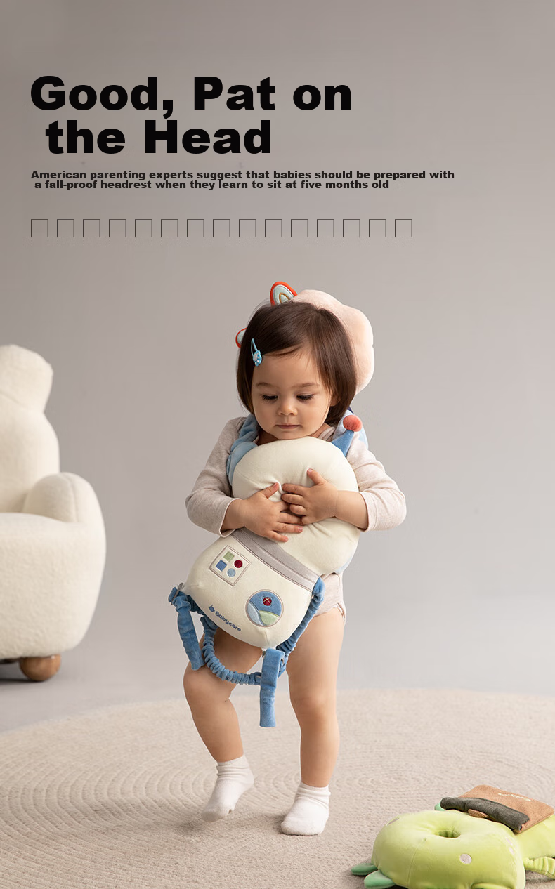 Детский защитный шлем Babycare, противоударный, для младенцев и малышей, дизайн "Космонавт"