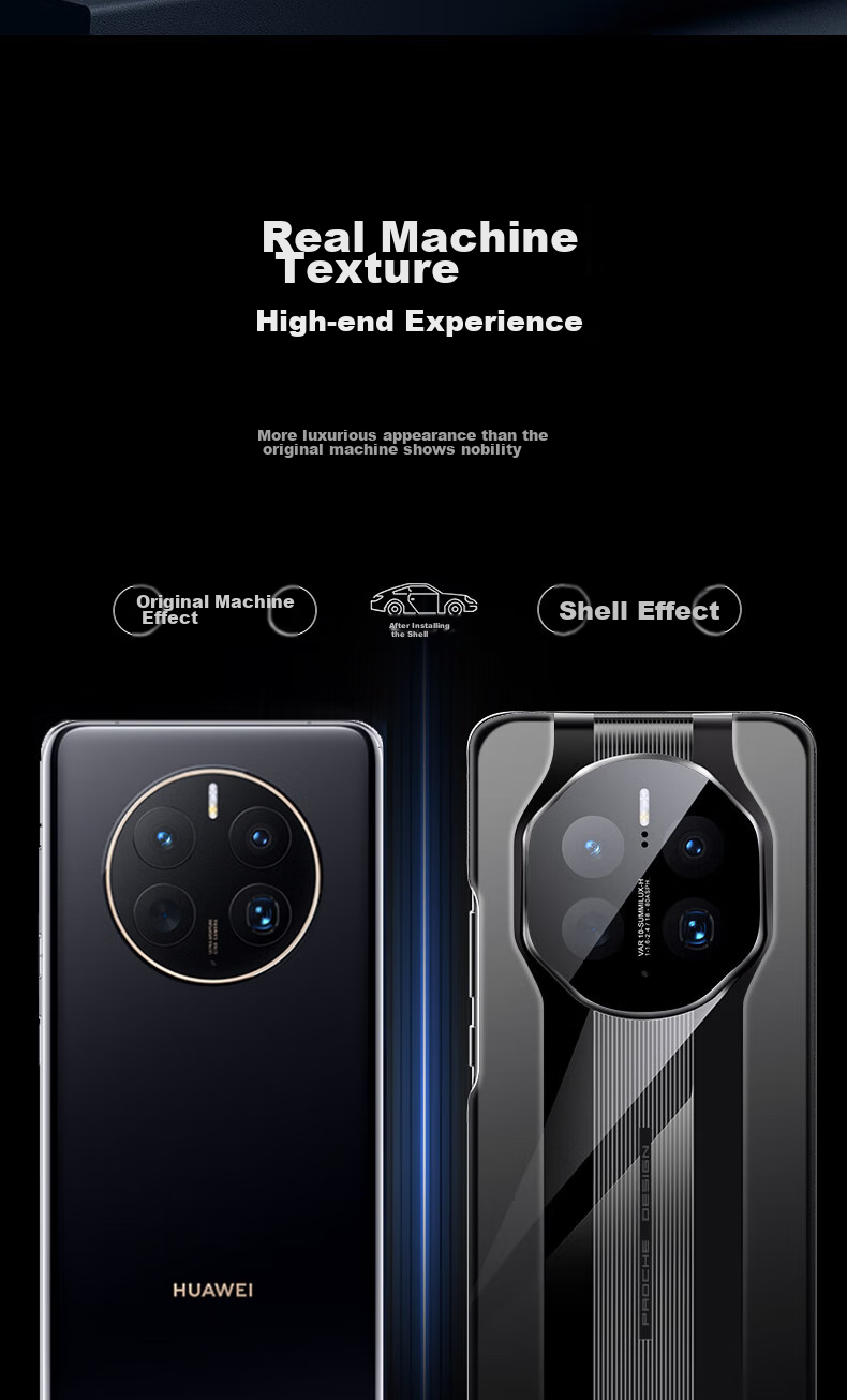 Противоударный чехол KEKLLE для Huawei Mate 50 Pro, ультратонкий, бизнес-стиль, защита от падений, защита камеры, твердый корпус, синий
