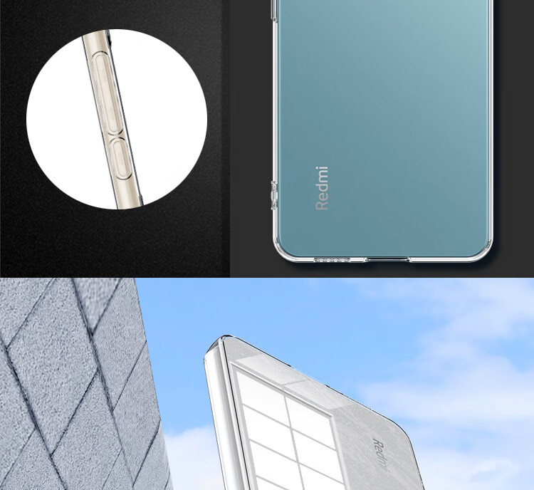 Прозрачный чехол для Redmi Note 13 Pro
