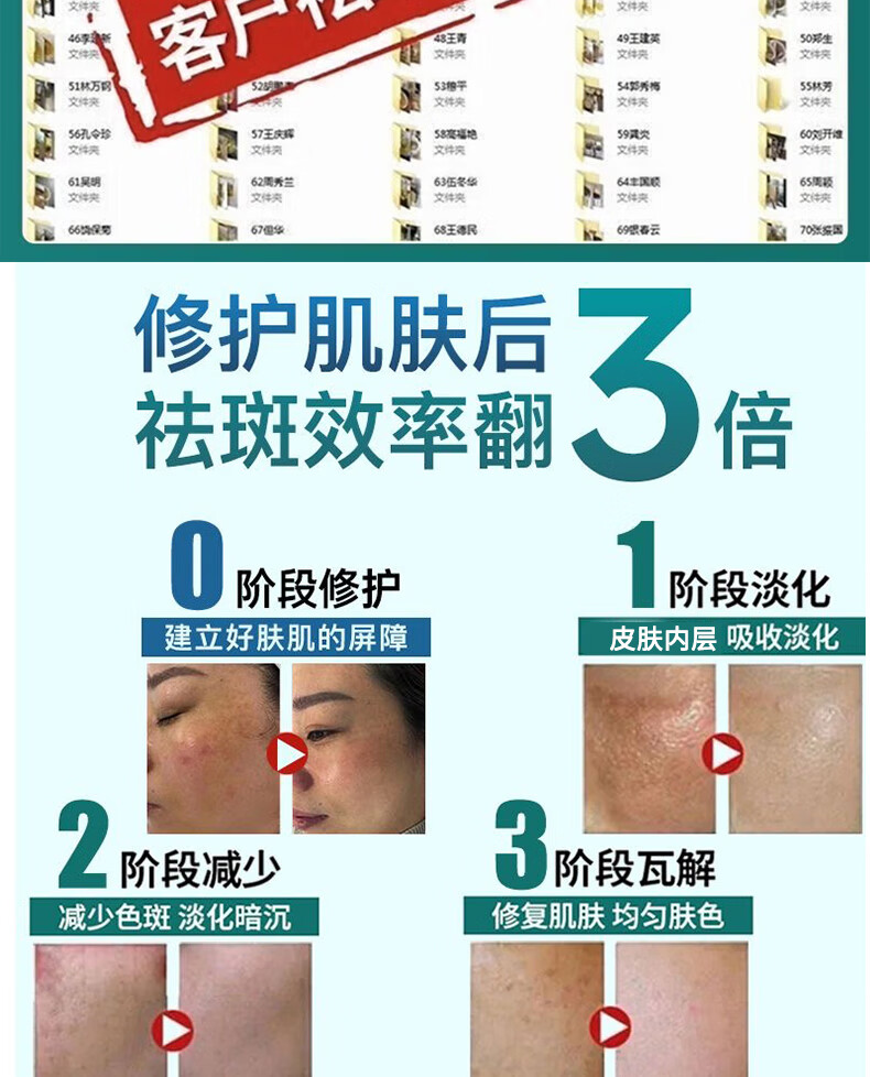 花姬赏白云山烟酰胺原液补水美白淡斑祛斑次抛精华液祛斑黑色素产品15ml