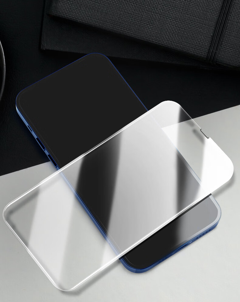 Защитное стекло LANGLING для Apple iPhone 14 Pro Max, полное покрытие, HD Clear, анти-ударное, анти-отпечатки пальцев, 2 шт.