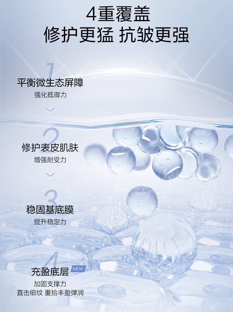 珀莱雅源力精华2.0 【重磅上新】原力舒缓修护精华液抗皱紧致精华 75ml