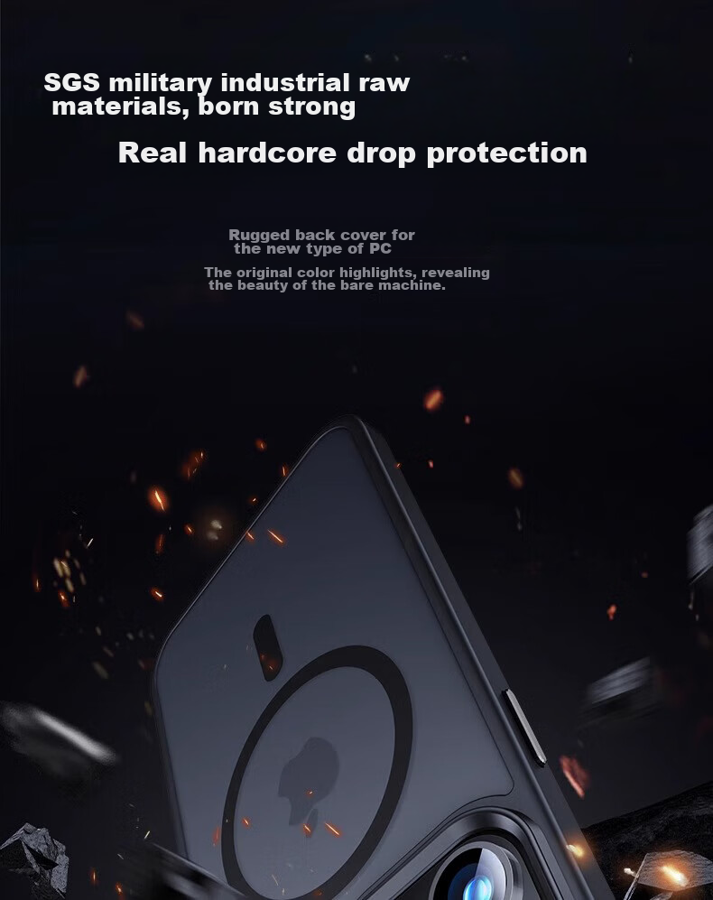 Магнитный чехол для iPhone 15