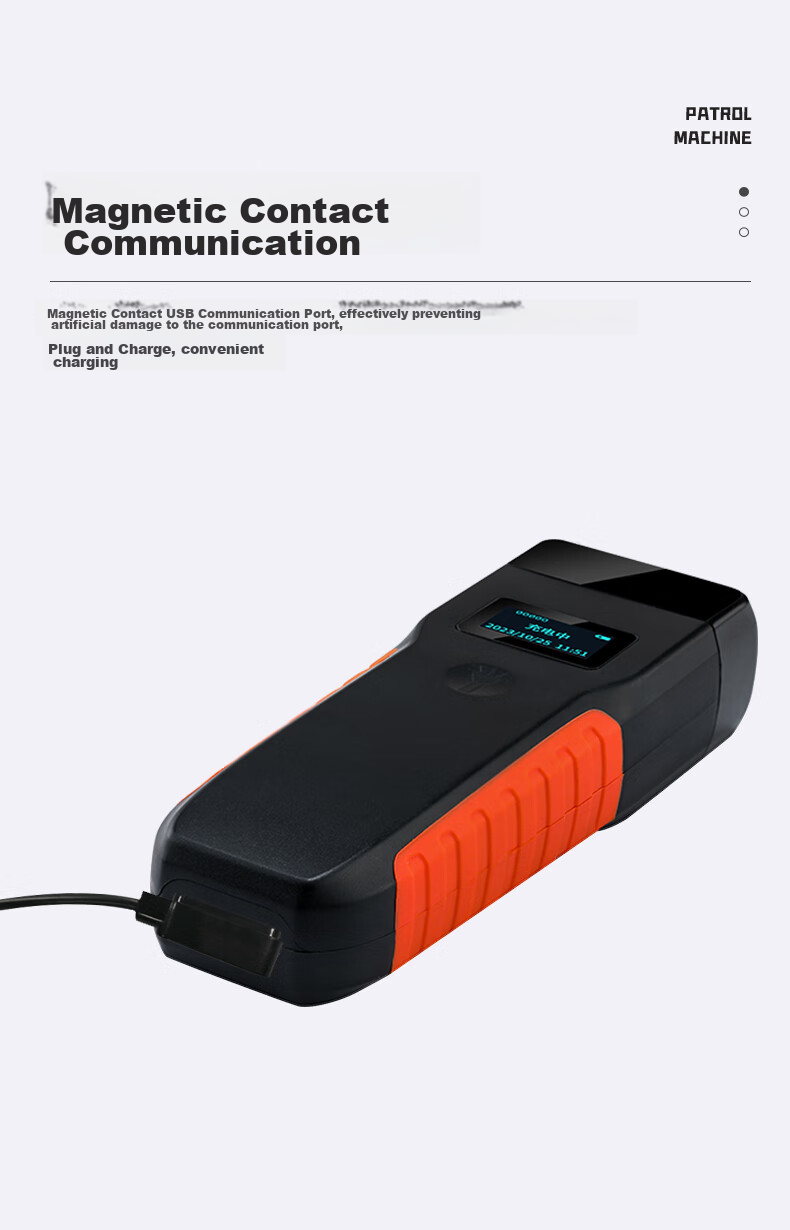 Система патрулирования Realand ZD908 с высокой интенсивностью освещения, машиной для патрулирования безопасности, машиной для патрулирования с дисплеем высокой четкости, электронной системой патрулирования, машиной для патрулирования недвижимости