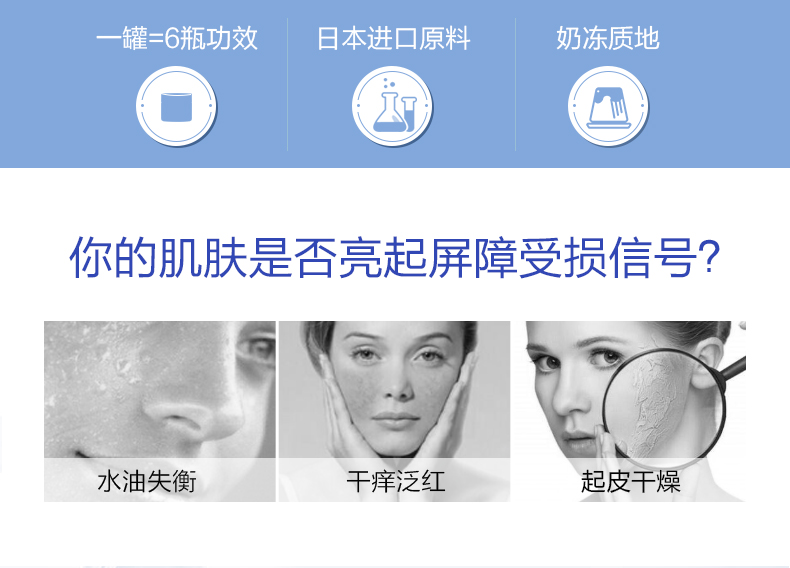 森田药妆（DR.MORITA）冰河醣蛋白高保湿面霜90g 补水面霜 保湿面霜 滋润修护 护肤礼物