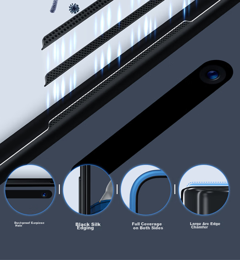Защитное стекло Lanxingxiansheng для Apple iPhone 15 Pro Max, противоударное, антибликовое, с защитой от подглядывания, HD, с пылезащитной камерой