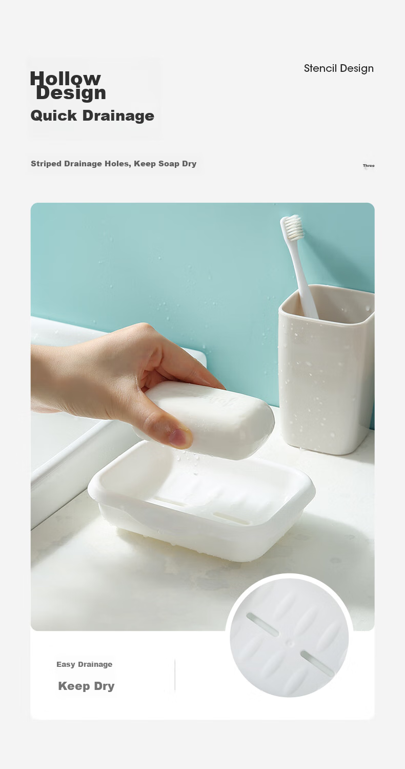 Мыльница двойная с дренажем