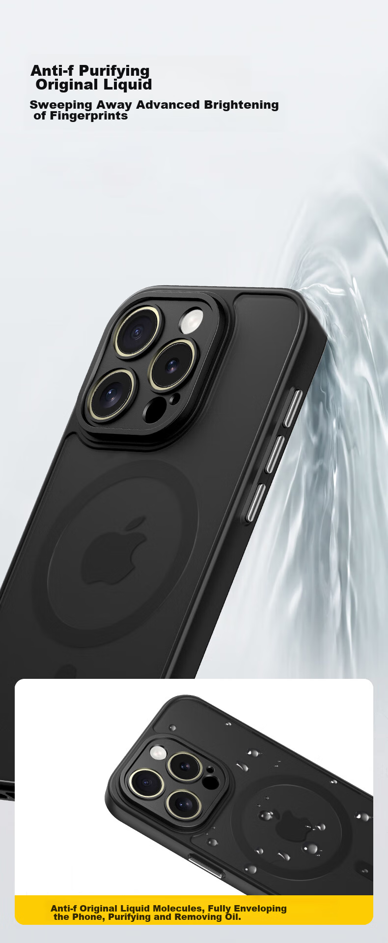 Магнитный чехол для iPhone 15 Pro