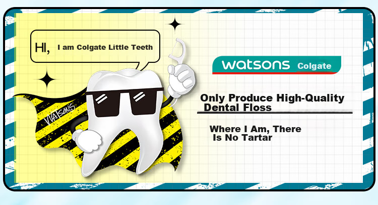 Зубная нить Watsons Fine Smooth Deep Cleaning Dental Floss Picks, 50 шт.