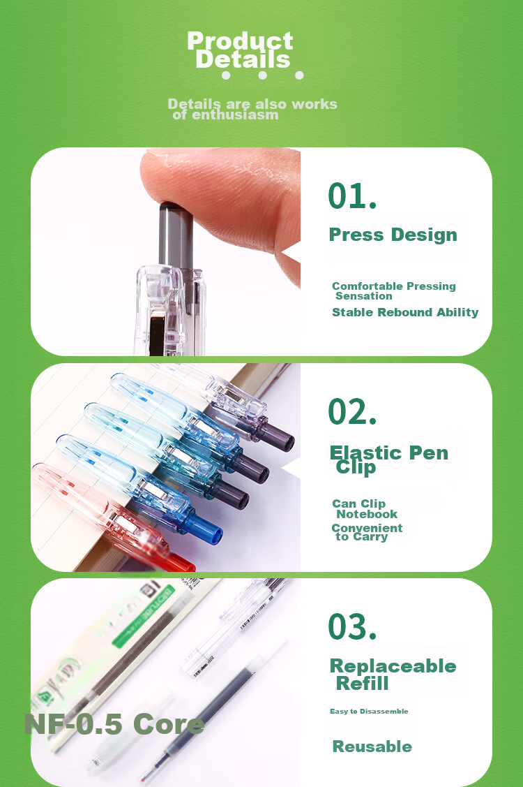 ZEBRA Bio Exam Pen, гелевая ручка, 0.5 мм, сине-зеленая, черный стержень