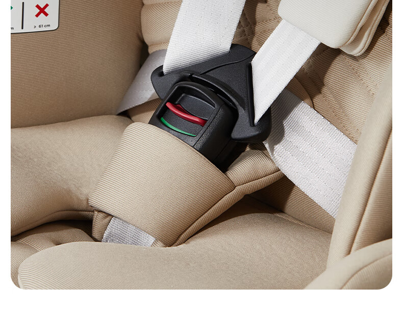 Автокресло GB "Safety Cabin 1S" для детей от 0 до 7 лет, с вращением на 360 градусов, цвет молочный белый