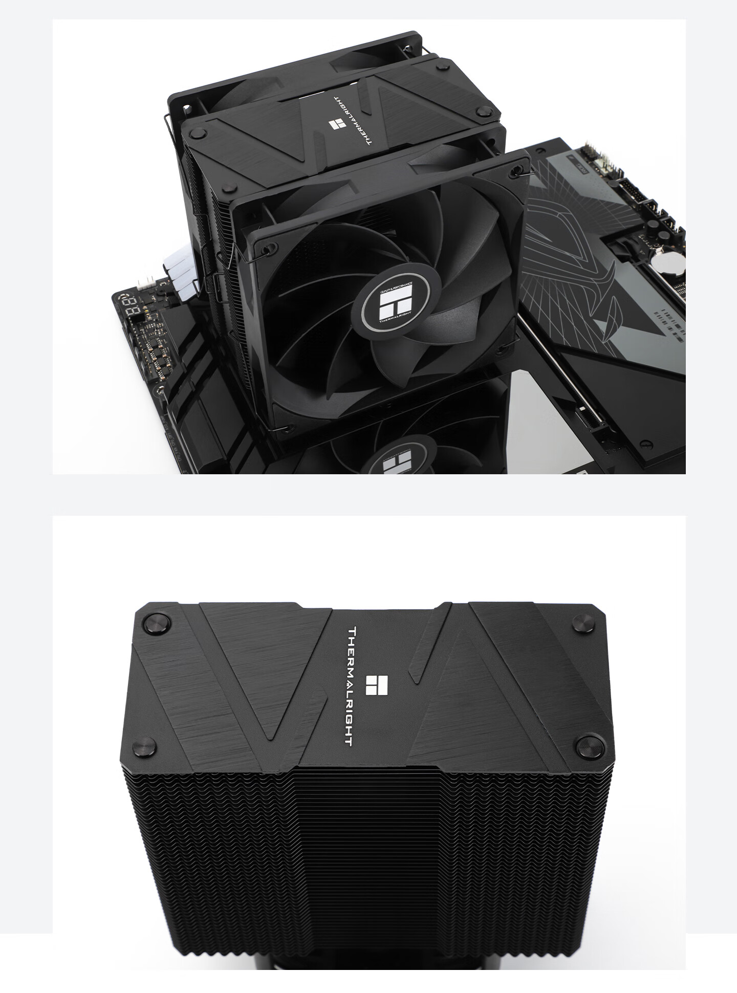 Кулер для процессора Thermalright Burst Assassin 120 EVO DARK, 6 тепловых трубок, AGHP, BA120 EVO DARK
